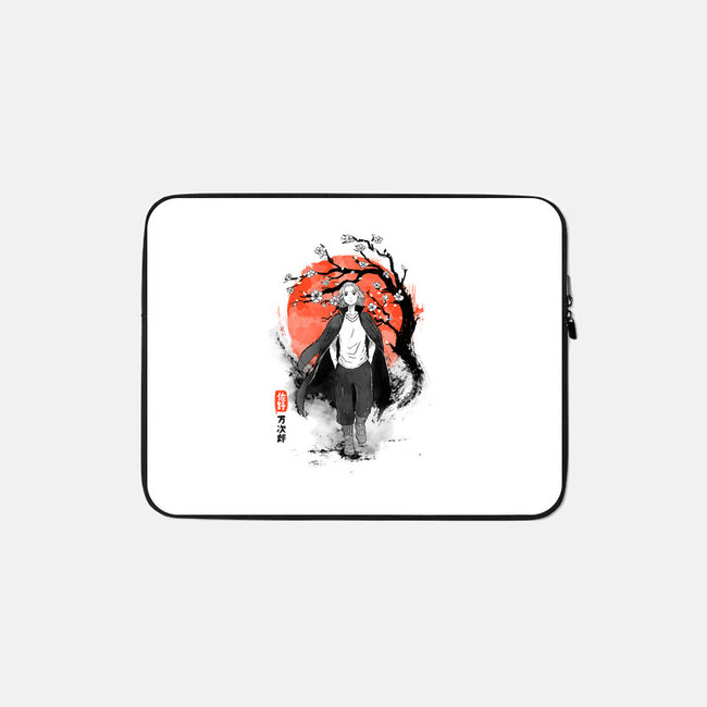 Mikey Ink-none zippered laptop sleeve-IKILO