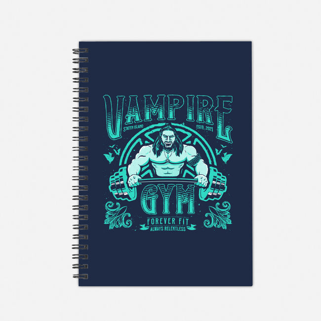 Vampire Gym-none dot grid notebook-teesgeex