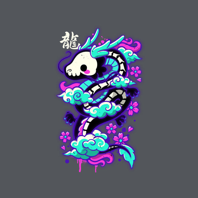 Cyber Ghost Dragon-womens v-neck tee-NemiMakeit