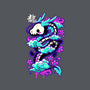 Cyber Ghost Dragon-none removable cover w insert throw pillow-NemiMakeit