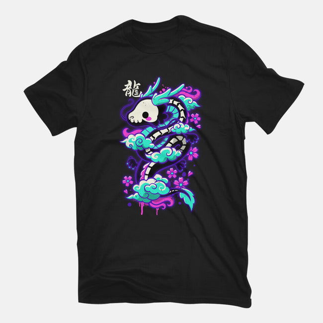 Cyber Ghost Dragon-youth basic tee-NemiMakeit