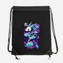 Cyber Ghost Dragon-none drawstring bag-NemiMakeit