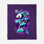 Cyber Ghost Dragon-none fleece blanket-NemiMakeit