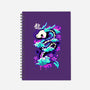 Cyber Ghost Dragon-none dot grid notebook-NemiMakeit