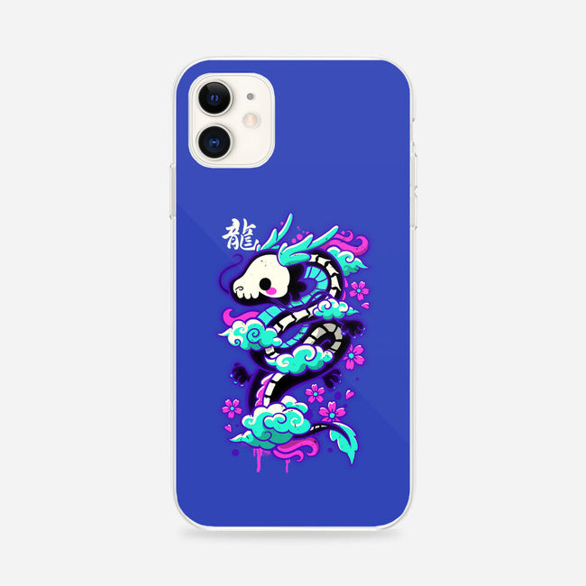 Cyber Ghost Dragon-iphone snap phone case-NemiMakeit