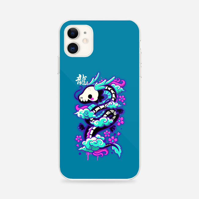 Cyber Ghost Dragon-iphone snap phone case-NemiMakeit