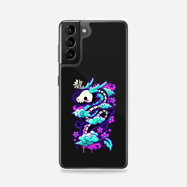 Cyber Ghost Dragon-samsung snap phone case-NemiMakeit