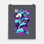 Cyber Ghost Dragon-none matte poster-NemiMakeit