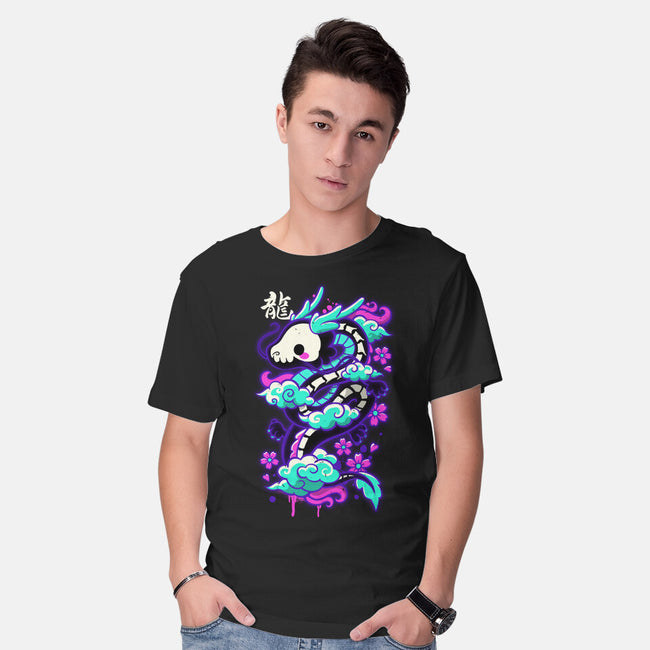 Cyber Ghost Dragon-mens basic tee-NemiMakeit