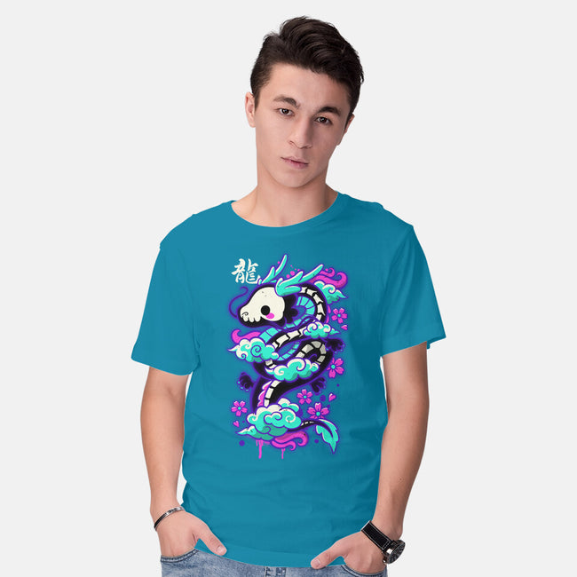 Cyber Ghost Dragon-mens basic tee-NemiMakeit