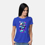 Cyber Ghost Dragon-womens basic tee-NemiMakeit