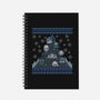 Whovian Christmas Tree-none dot grid notebook-xMorfina