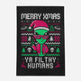 Alien Christmas-none outdoor rug-eduely