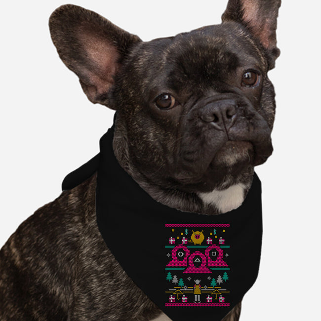 Ugly Squid Sweater-dog bandana pet collar-constantine2454