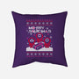 Merry Squidmas-none removable cover throw pillow-NemiMakeit