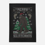 Merry Squatchmas-none indoor rug-jrberger