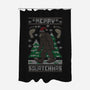 Merry Squatchmas-none polyester shower curtain-jrberger