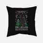 Merry Squatchmas-none removable cover w insert throw pillow-jrberger