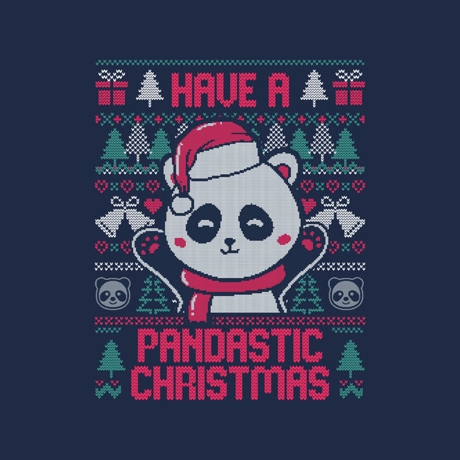 Pandastic Christmas-youth basic tee-eduely