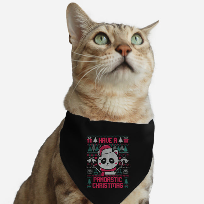 Pandastic Christmas-cat adjustable pet collar-eduely