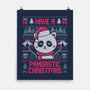 Pandastic Christmas-none matte poster-eduely