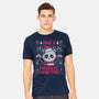 Pandastic Christmas-mens heavyweight tee-eduely