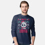 Pandastic Christmas-mens long sleeved tee-eduely