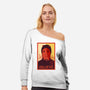 Unbeliever Nate-womens off shoulder sweatshirt-hbdesign
