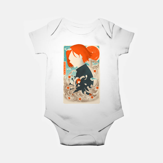 Musha-E Nobara-baby basic onesie-hypertwenty