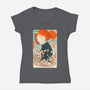 Musha-E Nobara-womens v-neck tee-hypertwenty
