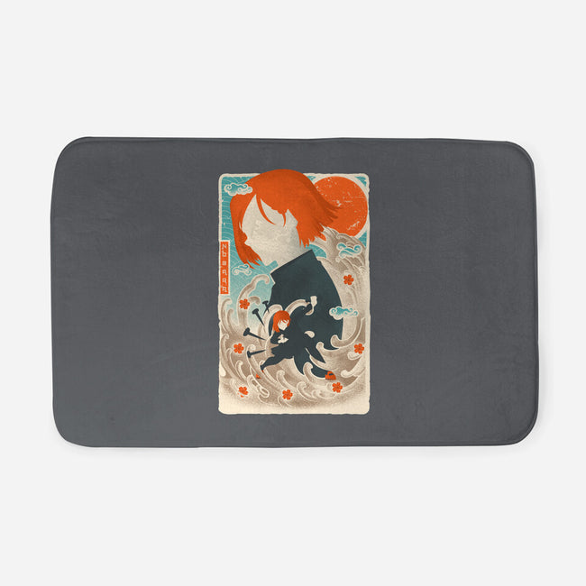 Musha-E Nobara-none memory foam bath mat-hypertwenty