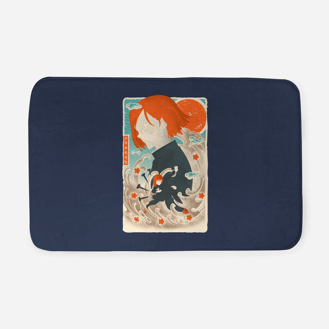 Musha-E Nobara-none memory foam bath mat-hypertwenty