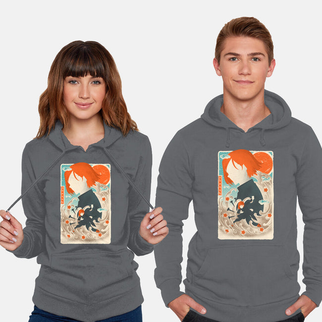 Musha-E Nobara-unisex pullover sweatshirt-hypertwenty