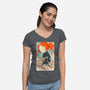 Musha-E Nobara-womens v-neck tee-hypertwenty