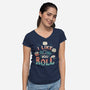 I Like The Way You Roll-womens v-neck tee-tobefonseca