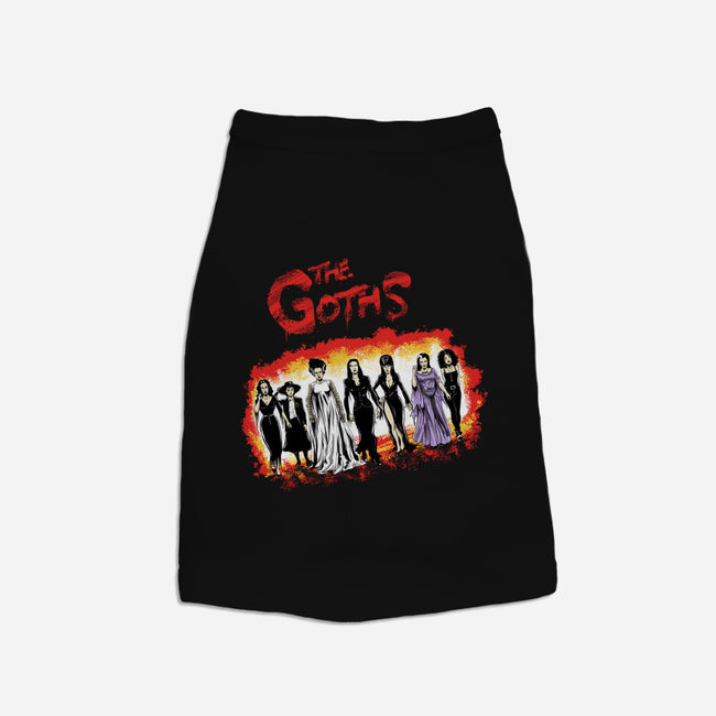 The Goths-dog basic pet tank-zascanauta