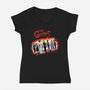 The Goths-womens v-neck tee-zascanauta