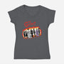 The Goths-womens v-neck tee-zascanauta