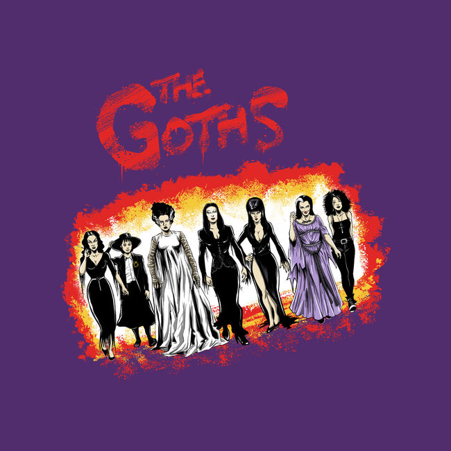 The Goths-none polyester shower curtain-zascanauta