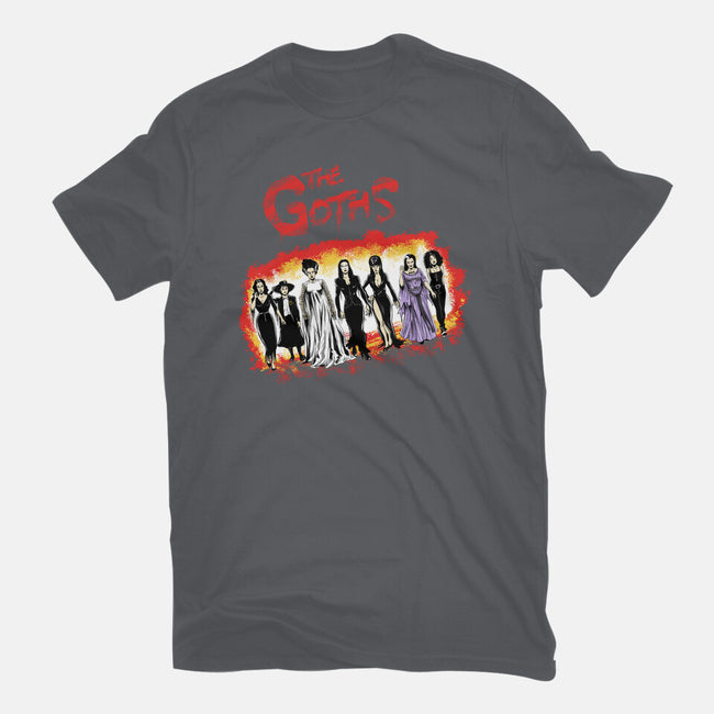 The Goths-womens fitted tee-zascanauta