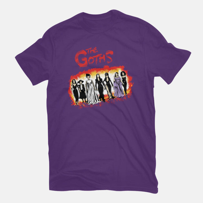 The Goths-womens fitted tee-zascanauta