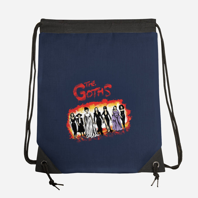 The Goths-none drawstring bag-zascanauta