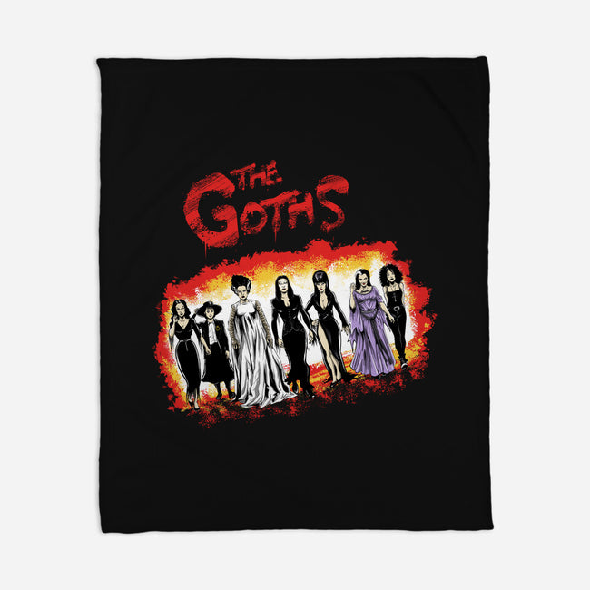 The Goths-none fleece blanket-zascanauta