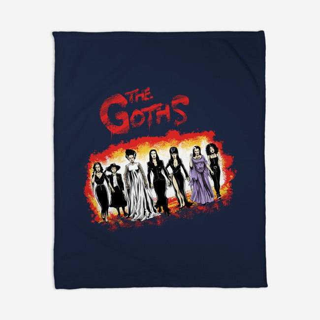 The Goths-none fleece blanket-zascanauta