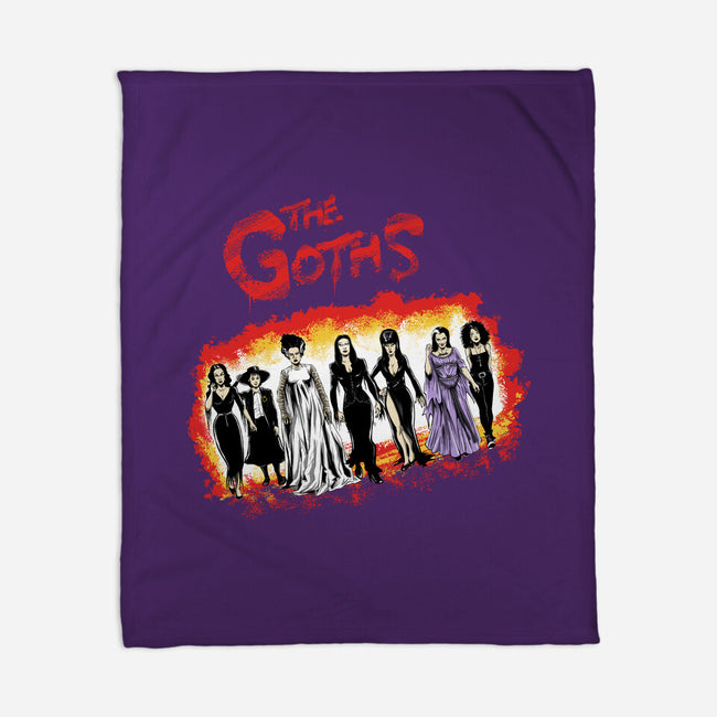 The Goths-none fleece blanket-zascanauta