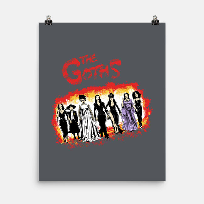 The Goths-none matte poster-zascanauta