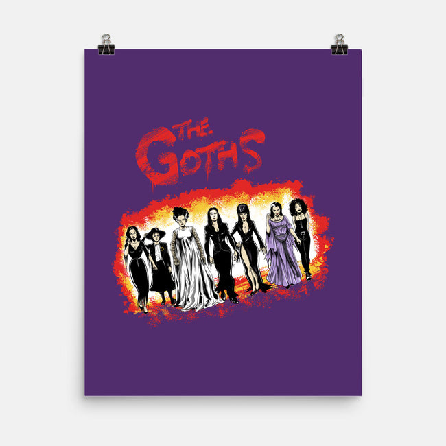 The Goths-none matte poster-zascanauta