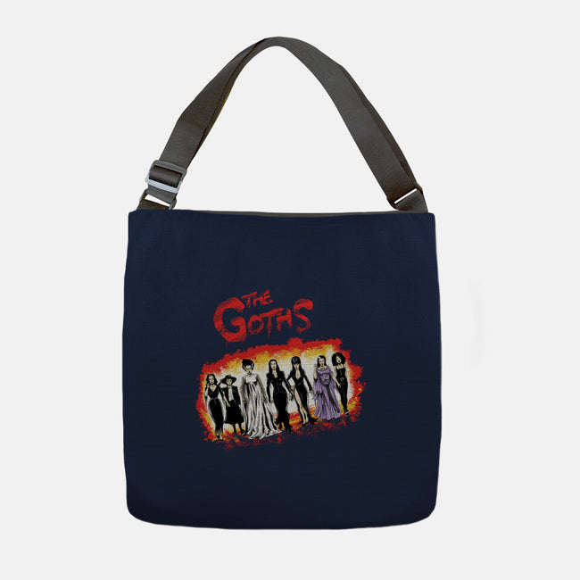 The Goths-none adjustable tote-zascanauta