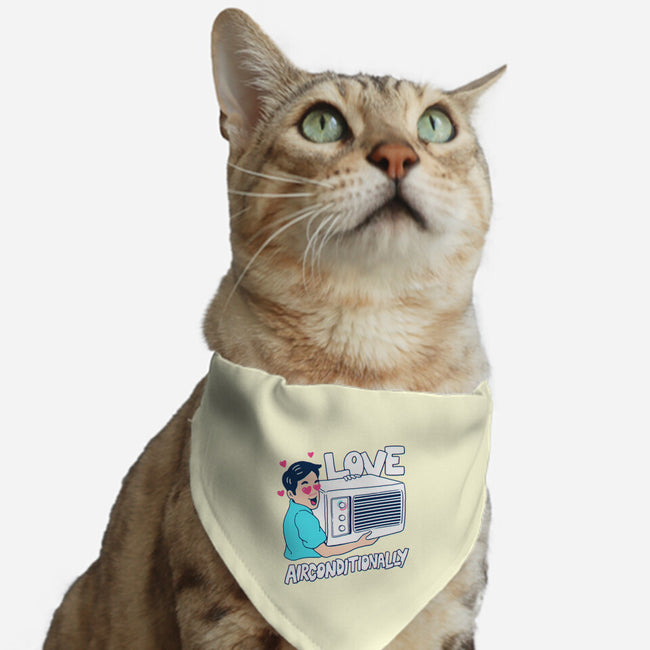 Airconditional Love-cat adjustable pet collar-vp021