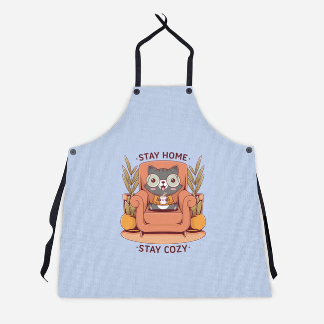 Cozy Time-unisex kitchen apron-Alundrart